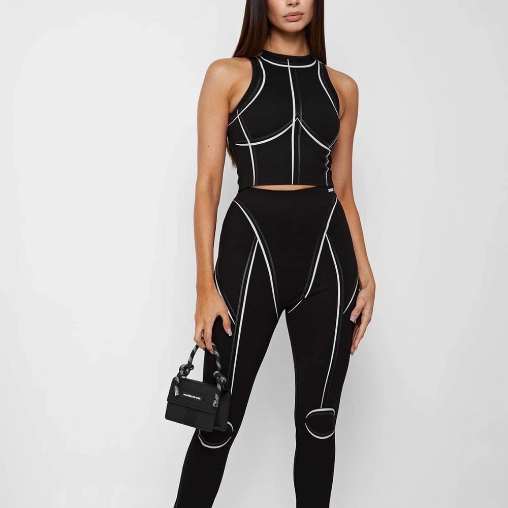 2 piece new with tags size small pants high waisted